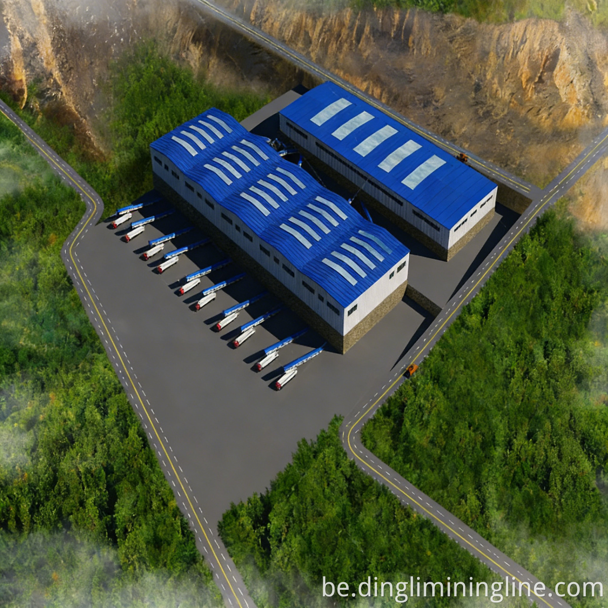 Full-Automatic Stone Production Line